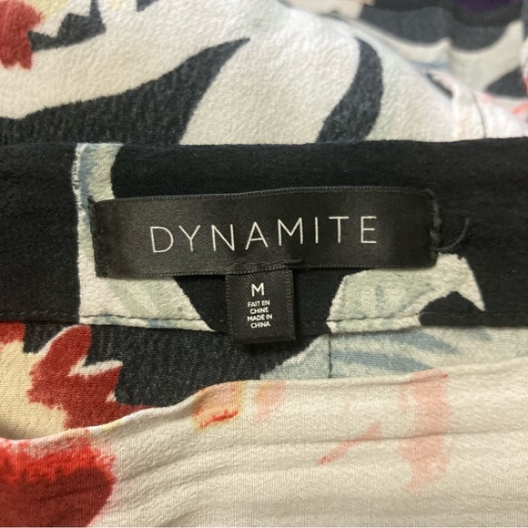 DYNAMITE | Long, high waisted skirt with slit | Size Medium - Picture 5 of 6